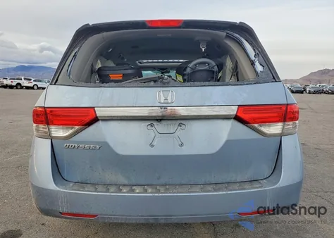 2014 Honda Odyssey Exl z USA, uszkodzony, nr VIN 5FNRL5H63EB111204